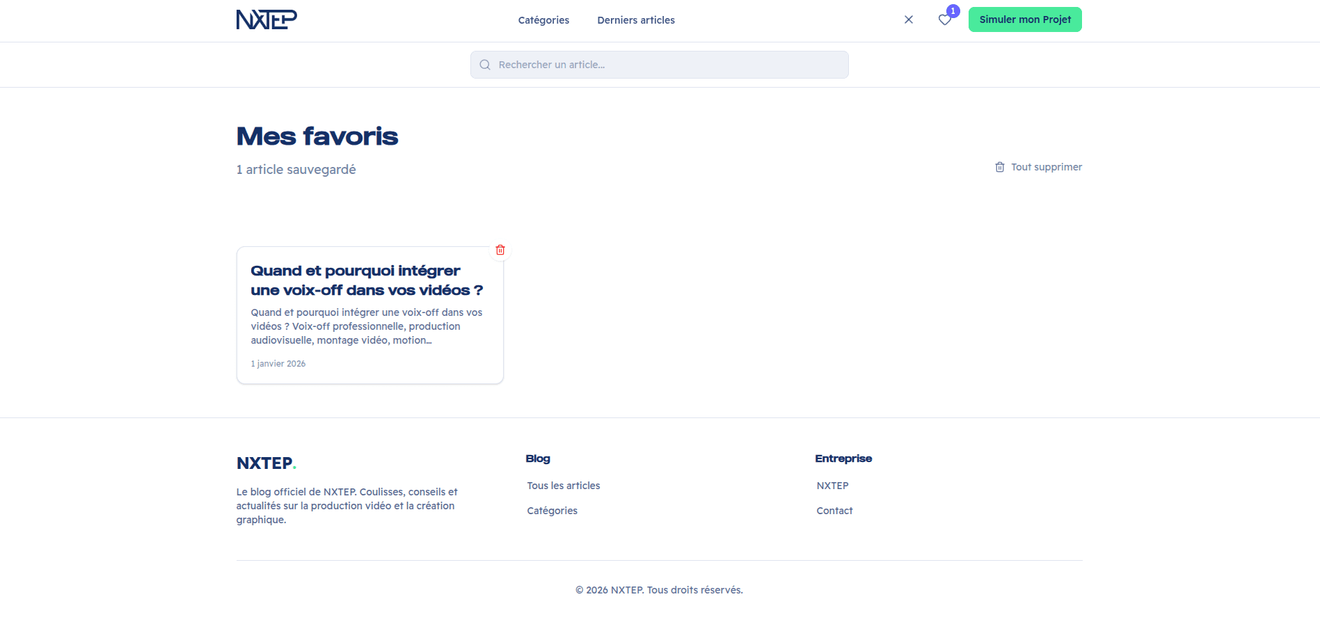 NXTEP Blog - Autre vue du projet